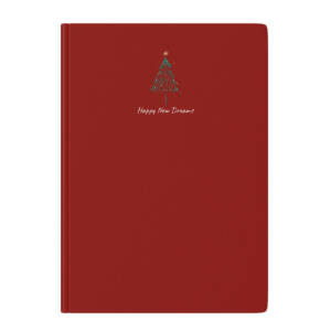Kırmızı Happy New Dreams Defter