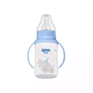 Wee Baby Klasik Kulplu PP Biberon - Mavi