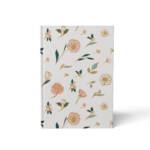 Pastel Çiçek Desenli Defter