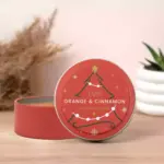 Yade Kırmızı Elma & Tarçın Aromaterapi Mum