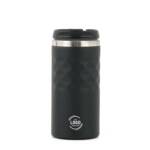 Özel Logo Baskılı Çelik Bardak Termos - 300 ml - Siyah