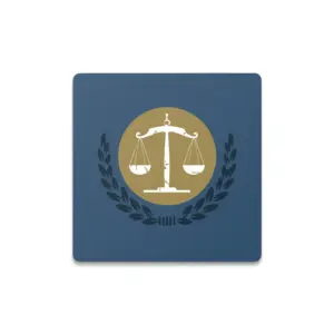 Law and Justice Taş Bardak Altlığı